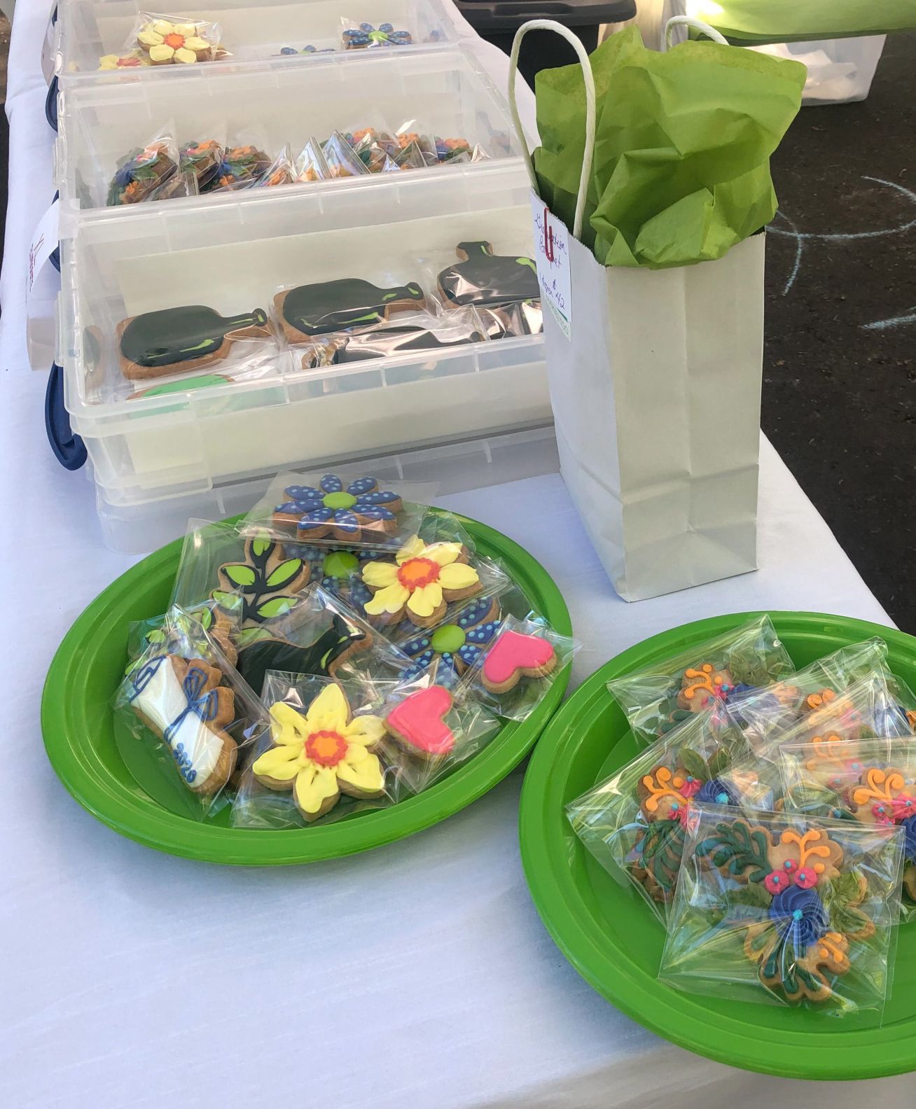 Cookies, Too can be found at the St. Helena Farmers' Market
